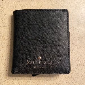 Kate Spade, black wallet